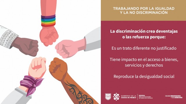 Trabajando por la igualdad y la no discriminación