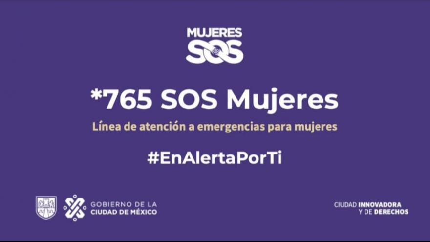 Línea SOS SEMUJERES #EnAlertaPorTi