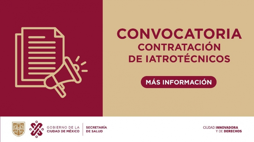 Convocatoria para la Contratación de Iatrotécnicos